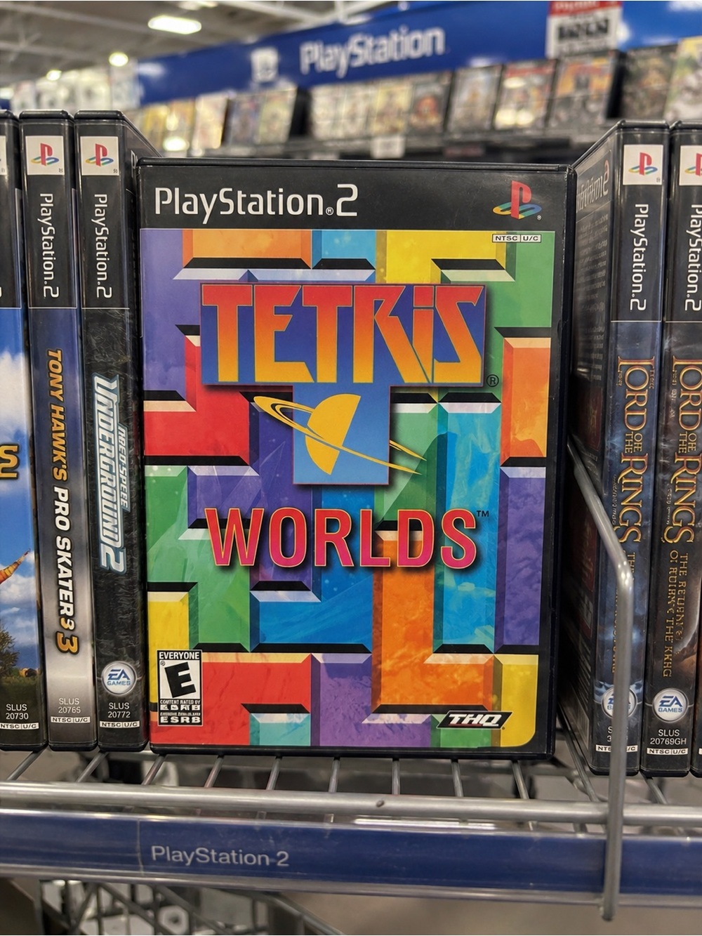 Tetris Worlds PS2 Complete CIB PlayStation 2 Game Tested Working